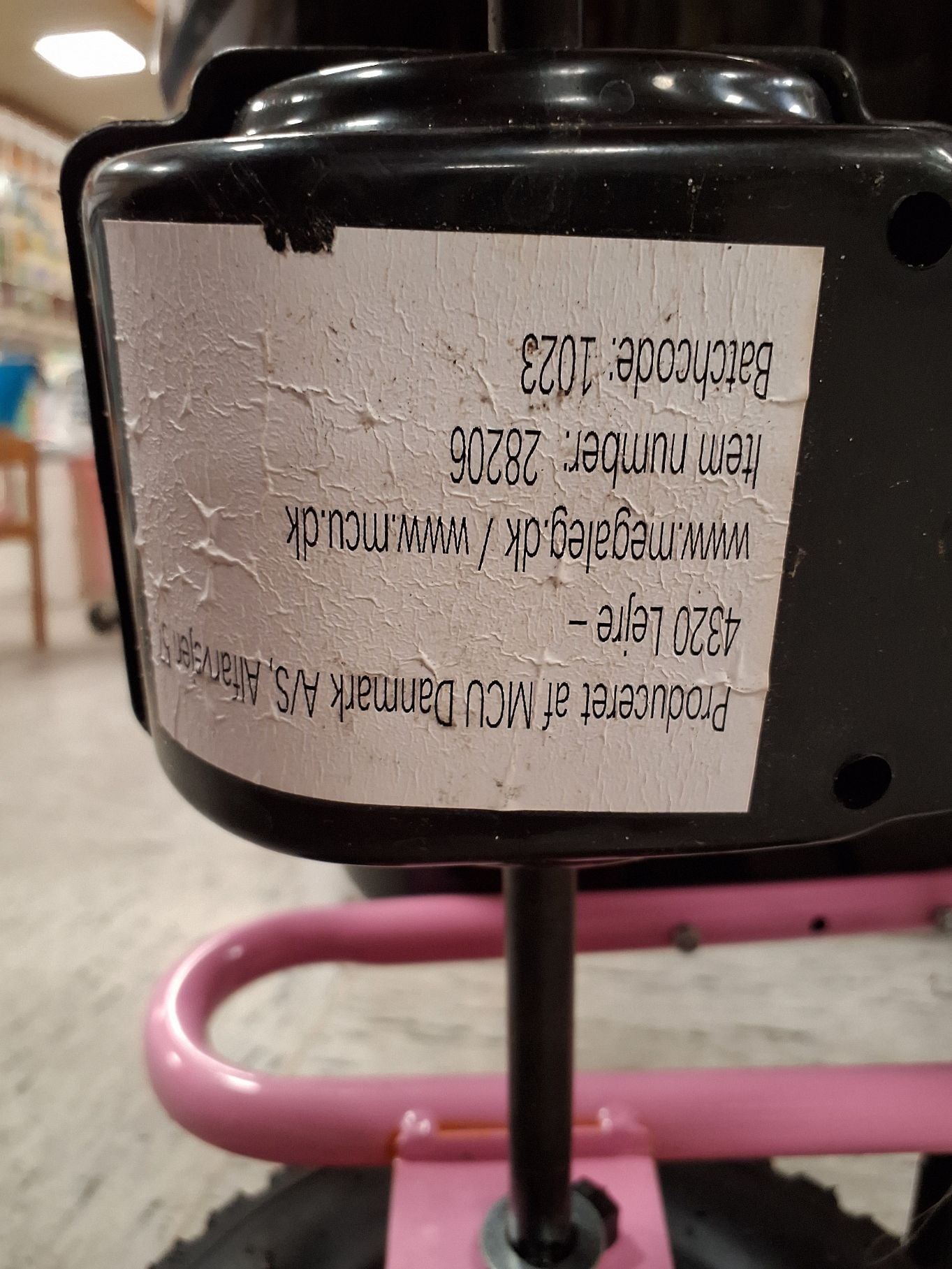Gokart MCU stor rosa